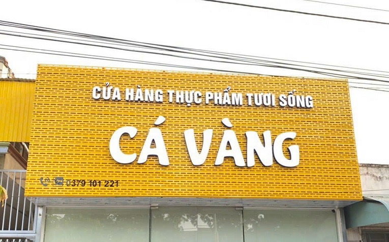 Mẫu Bảng Hiệu Tôn Sóng Đẹp