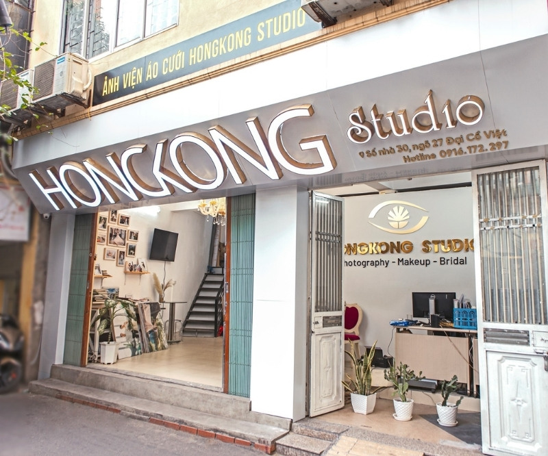 Thiết Kế Bảng Hiệu Studio Đẹp