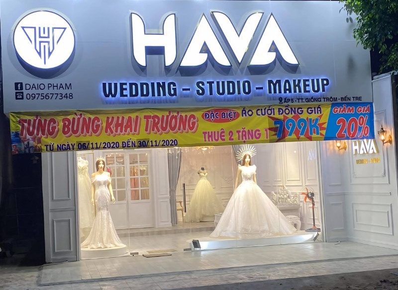 Mẫu Bảng Hiệu Studio Đẹp