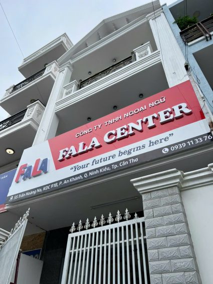 Thiết Kế Biển Hiệu Trung Tâm Ngoại Ngữ Đẹp