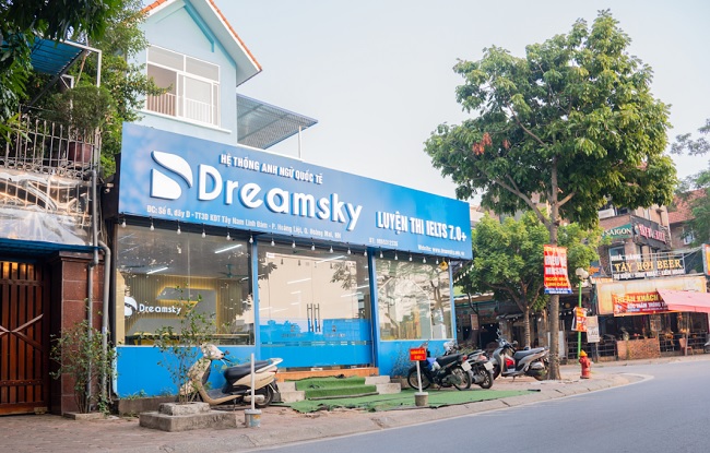 Mẫu Biển Hiệu Trung Tâm Ngoại Ngữ Đẹp