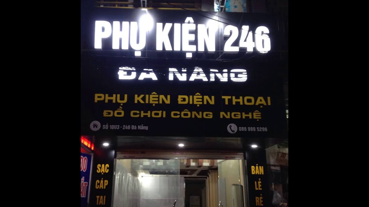 Thi Công Bảng Hiệu Tiệm Điện Thoại Đẹp