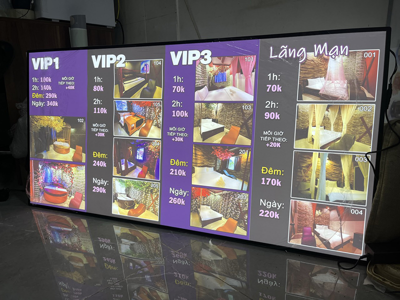 Hộp đèn LED siêu mỏng