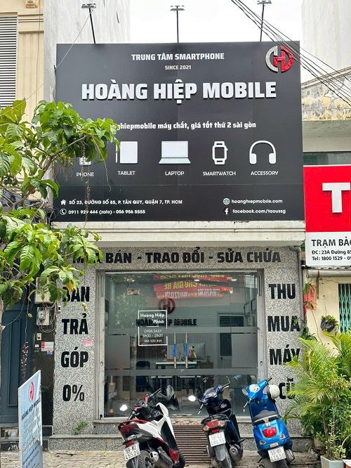 Thiết Kế Bảng Hiệu Tiệm Điện Thoại Đẹp