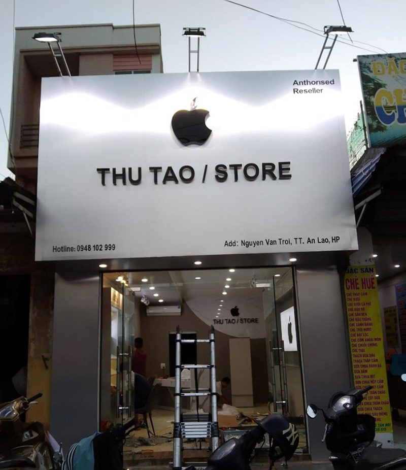 Mẫu Bảng Hiệu Tiệm Điện Thoại Đẹp