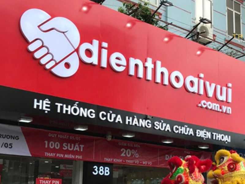 Mẫu Bảng Hiệu Tiệm Điện Thoại Đẹp