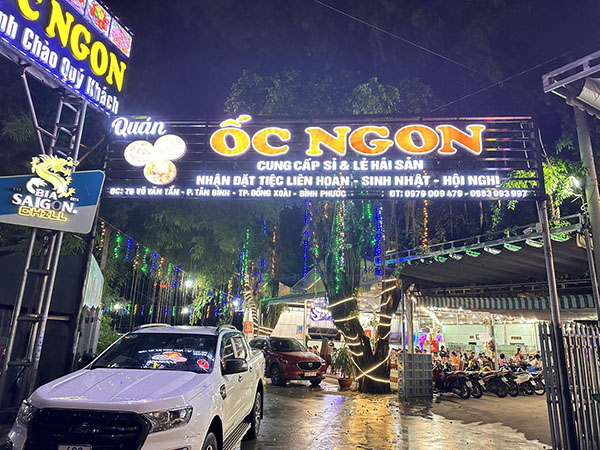 Bảng Hiệu Quán Ốc Đẹp