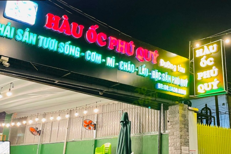 Bảng Hiệu Quán Ốc Đẹp