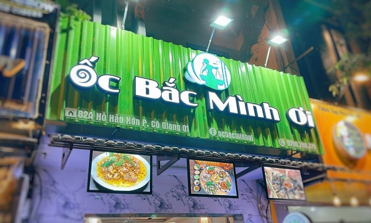 Thi Công Bảng Hiệu Quán Ốc Đẹp