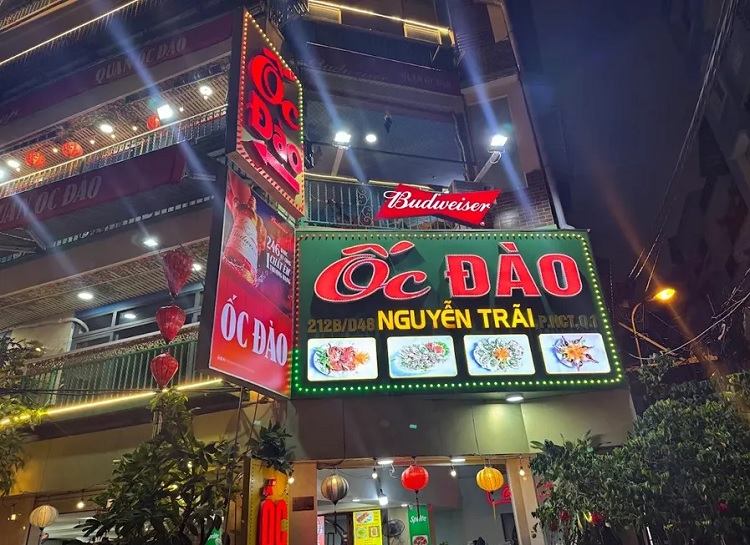 Thi Công Bảng Hiệu Quán Ốc Đẹp