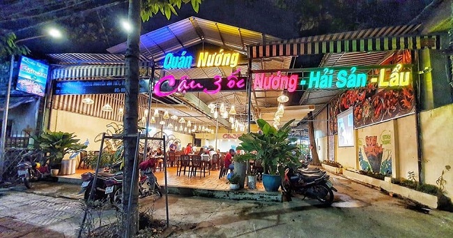 Thi Công Bảng Hiệu Quán Ốc Đẹp