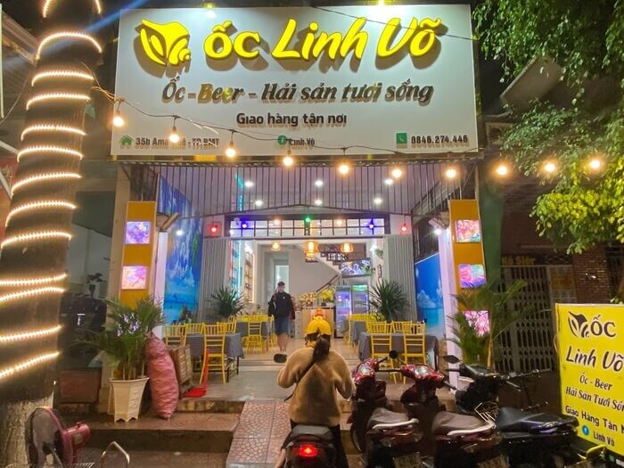 Thiết Kế Bảng Hiệu Quán Ốc Đẹp