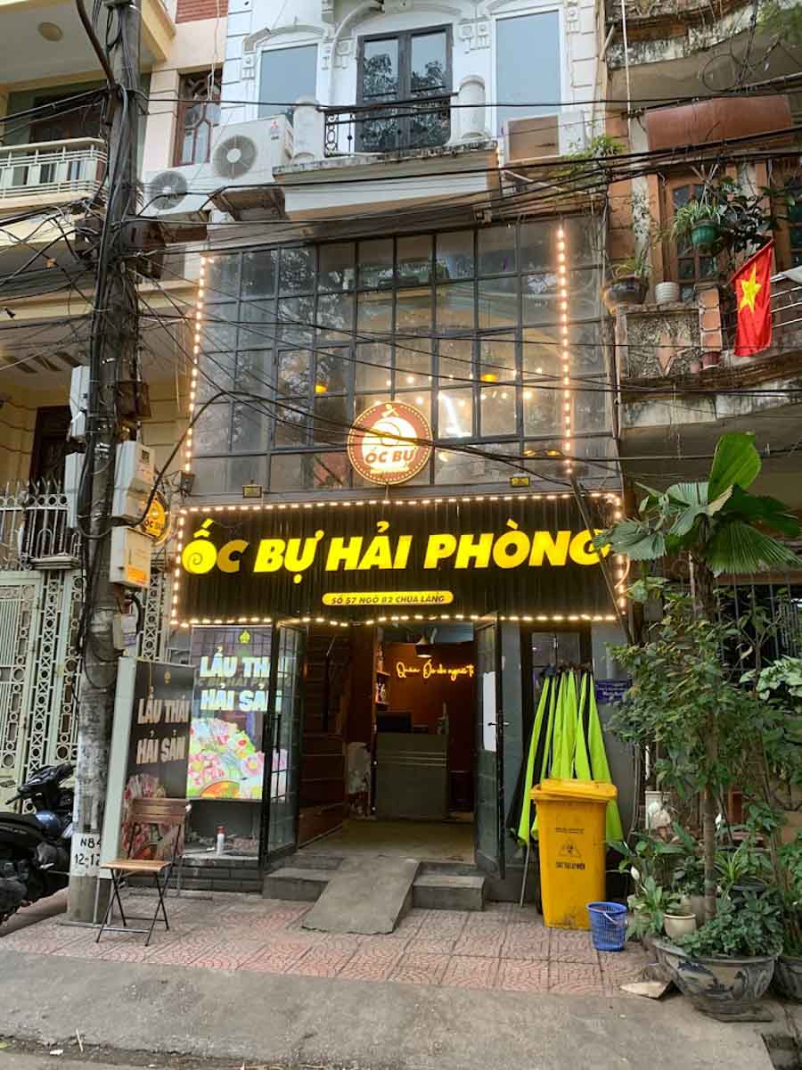 Thiết Kế Bảng Hiệu Quán Ốc Đẹp