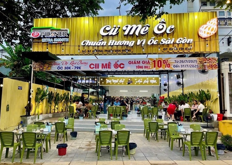 Thiết Kế Bảng Hiệu Quán Ốc Đẹp