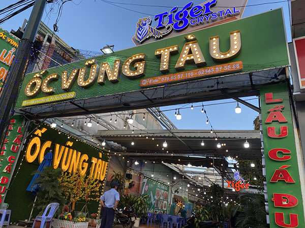 Mẫu Bảng Hiệu Quán Ốc Đẹp