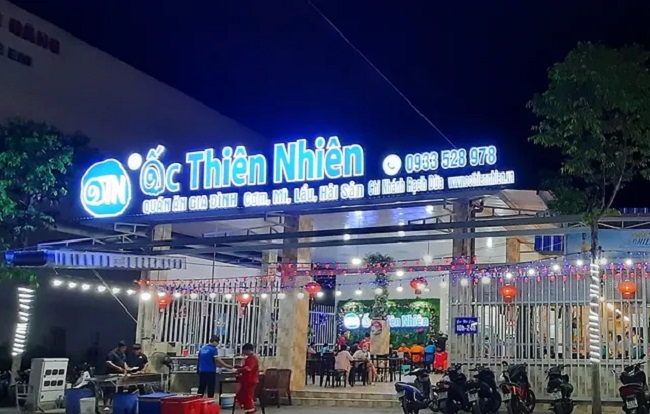 Mẫu Bảng Hiệu Quán Ốc Đẹp