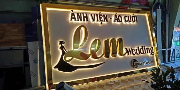 Mẫu Bảng Hiệu Hộp Đèn Chữ Nổi Đẹp