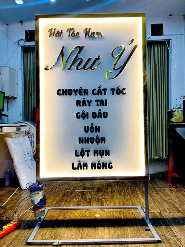 Mẫu Bảng Hiệu Hộp Đèn Chữ Nổi Đẹp