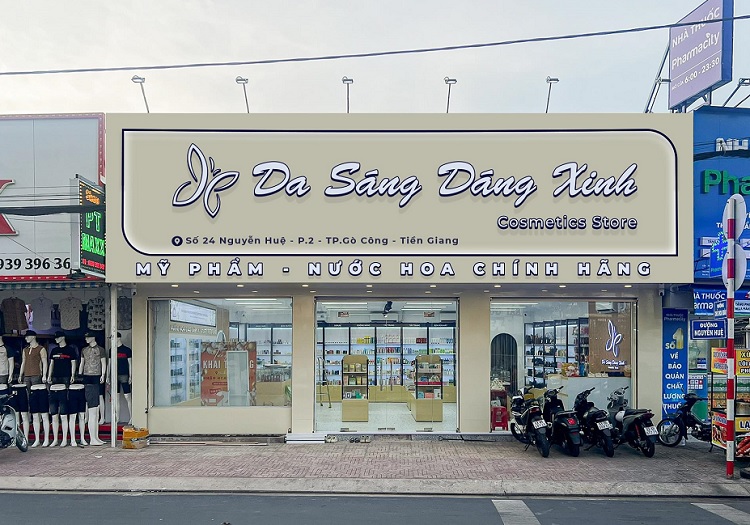 Bảng Hiệu Shop Mỹ Phẩm Đẹp
