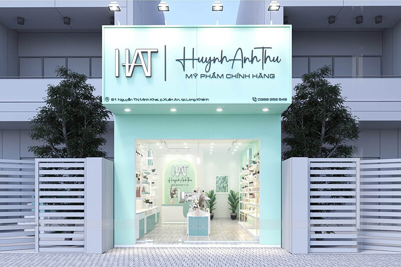 Bảng Hiệu Shop Mỹ Phẩm Đẹp