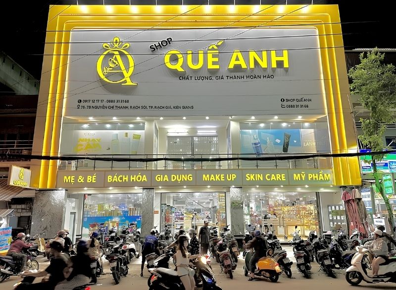 Mẫu Bảng Hiệu Shop Mỹ Phẩm Đẹp Năm 2026