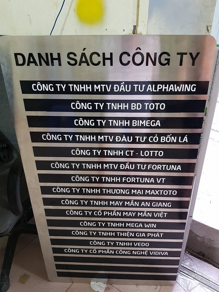 Làm Biển Hiệu Công Ty TPHCM