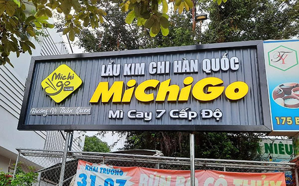 Bảng Hiệu Mì Cay Đẹp
