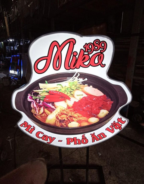 Thiết Kế Bảng Hiệu Mì Cay Đẹp