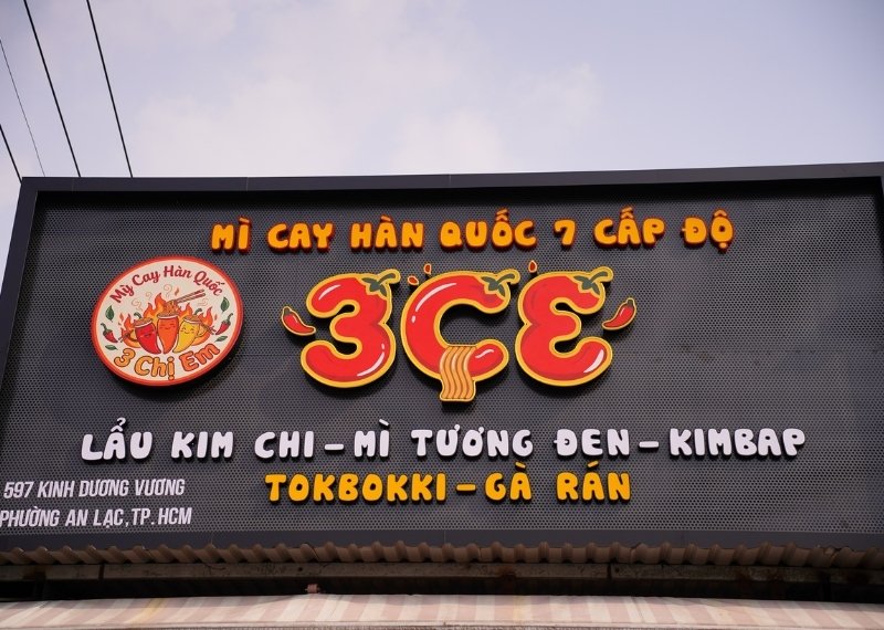Thiết Kế Bảng Hiệu Mì Cay Đẹp