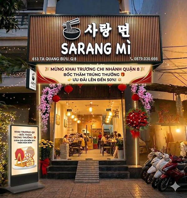 Thiết Kế Bảng Hiệu Mì Cay Đẹp