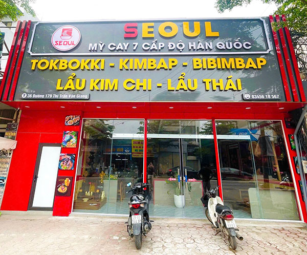 Thiết Kế Bảng Hiệu Mì Cay Đẹp