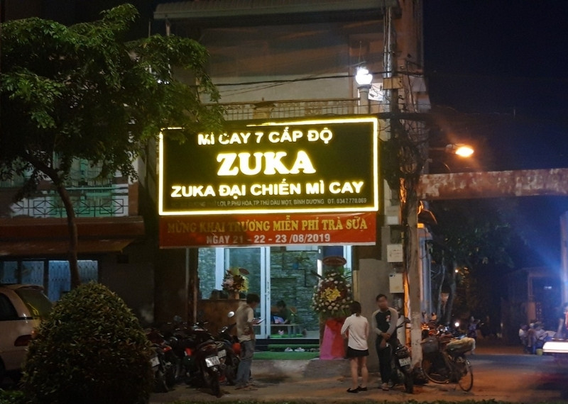 Thiết Kế Bảng Hiệu Mì Cay Đẹp