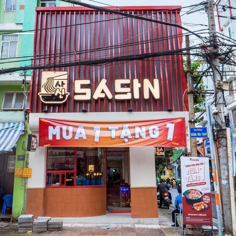Mẫu Bảng Hiệu Mì Cay Đẹp