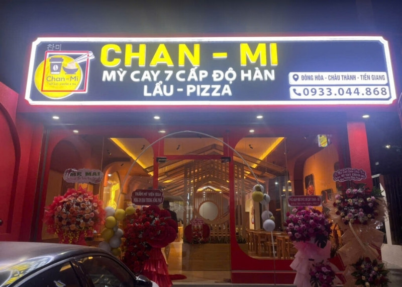Mẫu Bảng Hiệu Mì Cay Đẹp