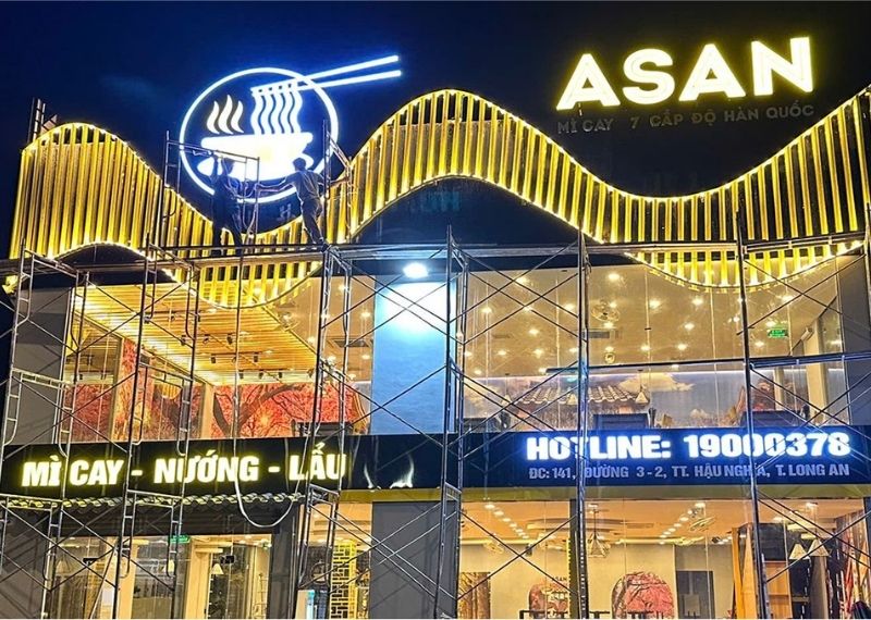 Mẫu Bảng Hiệu Mì Cay Đẹp Năm 2026
