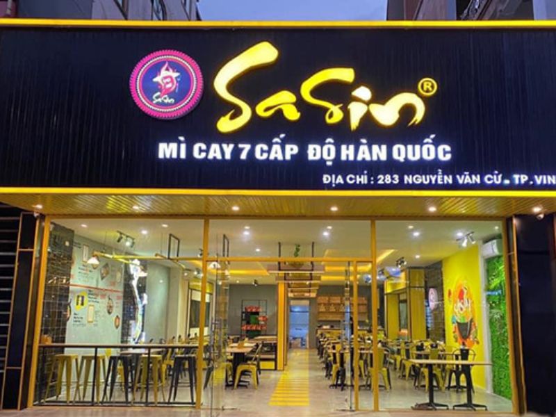 Mẫu Bảng Hiệu Mì Cay Đẹp Năm 2026
