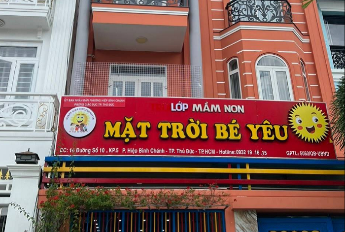 Bảng Hiệu Mầm Non Đẹp
