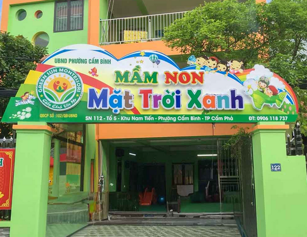 Bảng Hiệu Mầm Non Đẹp