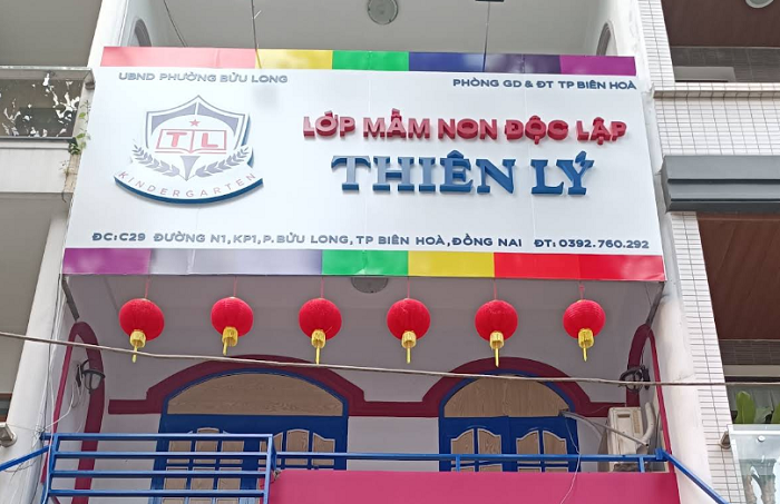 Thi Công Bảng Hiệu Mầm Non Đẹp