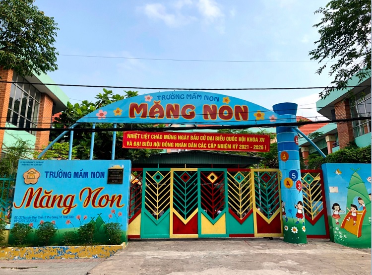Thi Công Bảng Hiệu Mầm Non Đẹp