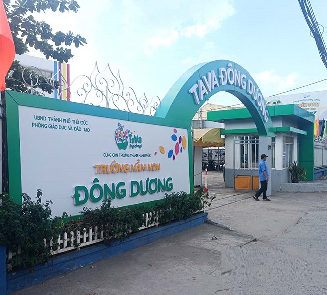 Thi Công Bảng Hiệu Mầm Non Đẹp