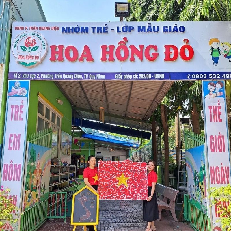 Thiết Kế Bảng Hiệu Mầm Non Đẹp