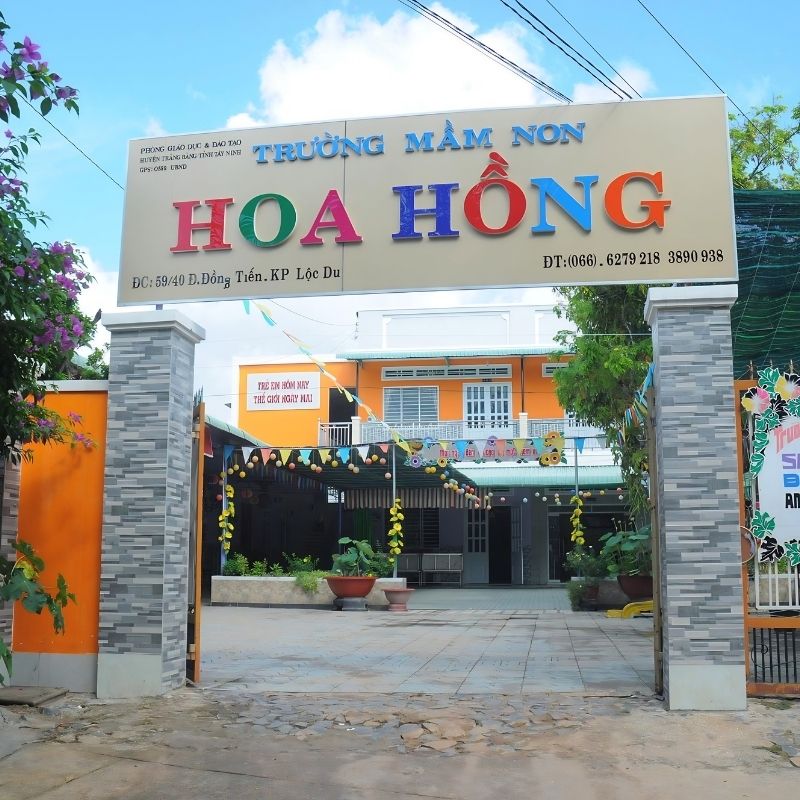 Mẫu Bảng Hiệu Mầm Non Đẹp