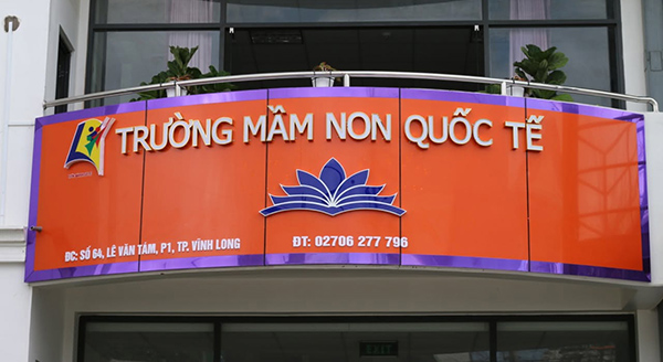 Mẫu Bảng Hiệu Mầm Non Đẹp