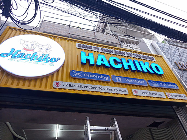 Mẫu Bảng Hiệu Chữ Nổi Mica Đẹp