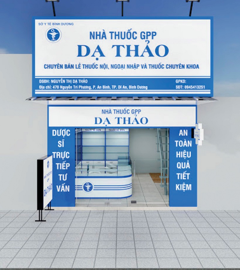 Thi Công Biển Hiệu Nhà Thuốc Đẹp