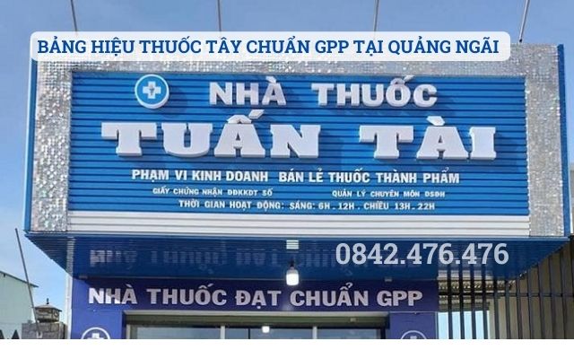Thi Công Biển Hiệu Nhà Thuốc Đẹp