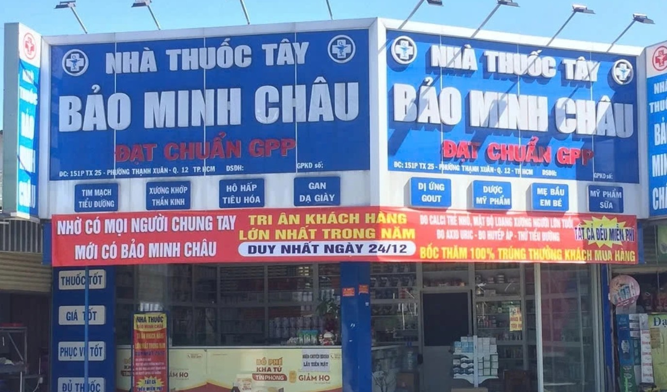 Thi Công Biển Hiệu Nhà Thuốc Đẹp