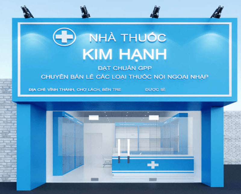 Thiết Kế Biển Hiệu Nhà Thuốc Đẹp