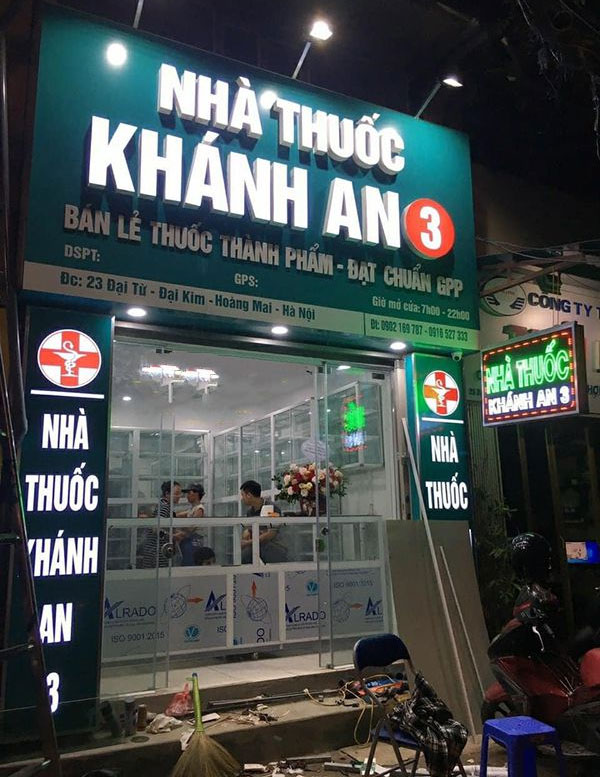 Mẫu Biển Hiệu Nhà Thuốc Đẹp